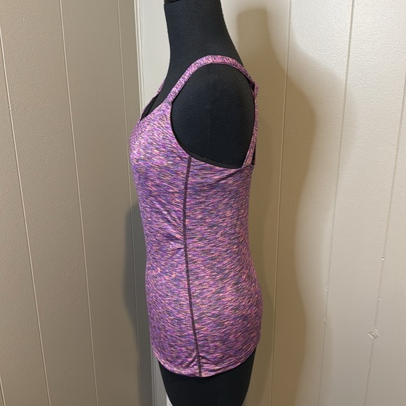 prAna Women's Medium Twyla Yoga Top Straps Stretch. Underline Support Workout - Picture 5 of 7